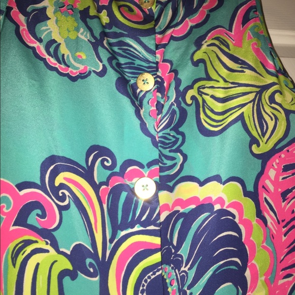 Lilly Pulitzer Top XS - Picture 3 of 5